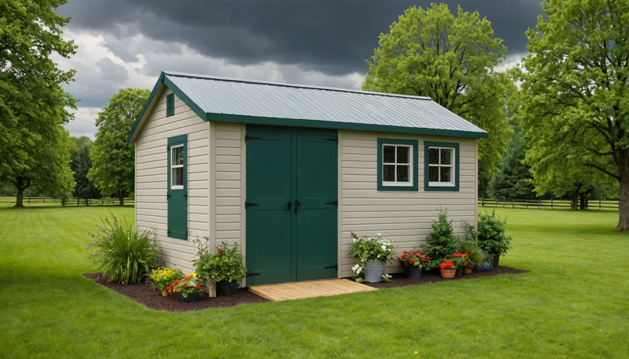 Backyard Sheds, Playsets & Trampolines: Securing for St. Louis Winds