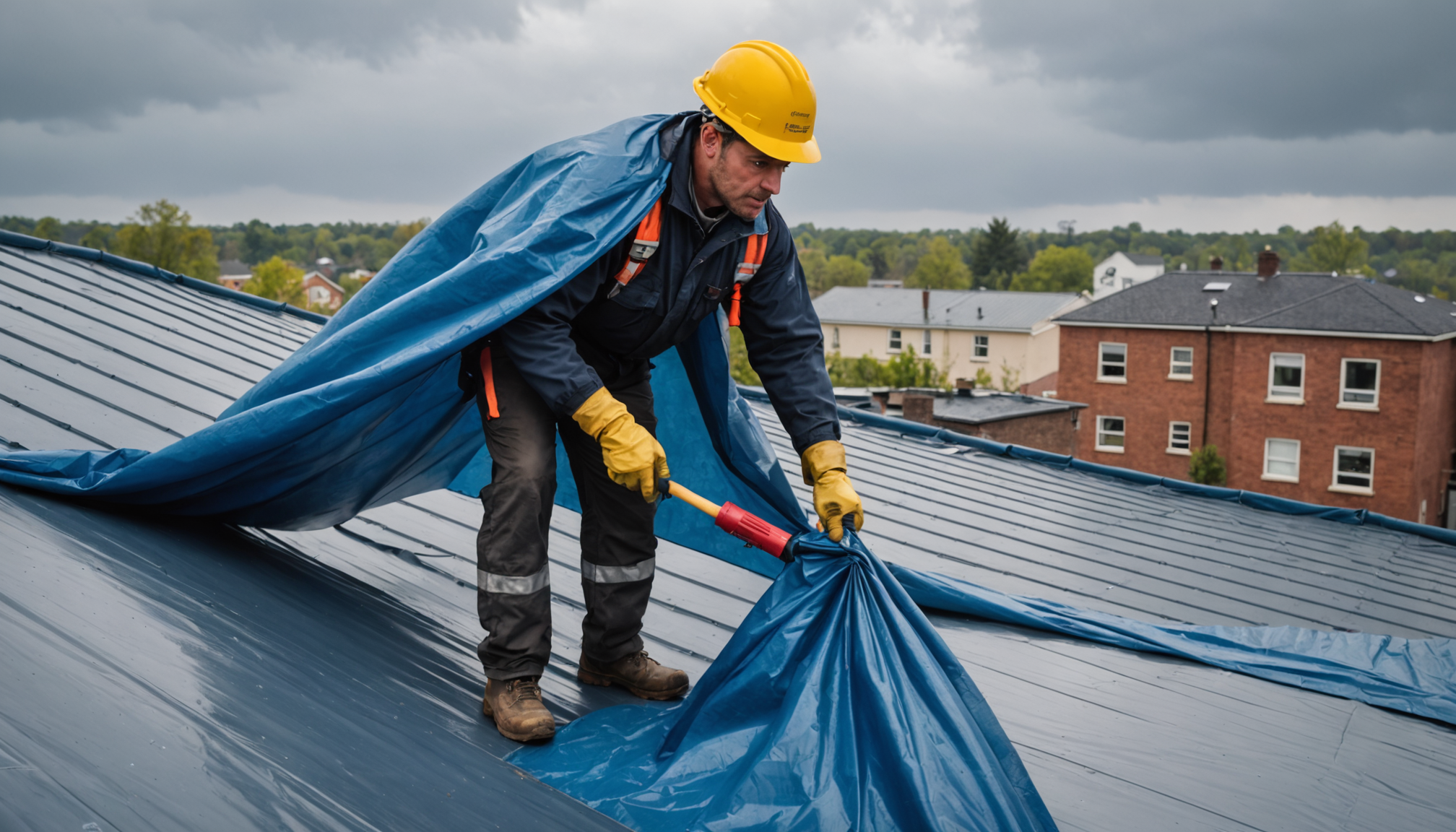 Emergency Roof Tarping After St. Louis Storms