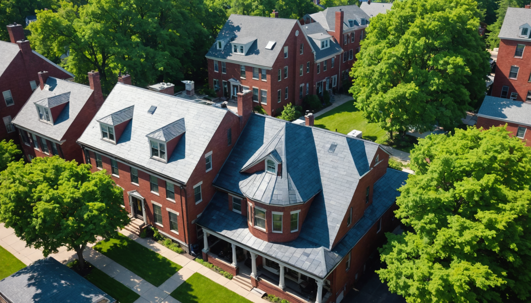 Flat Roof Care for St. Louis Row Homes and Additions