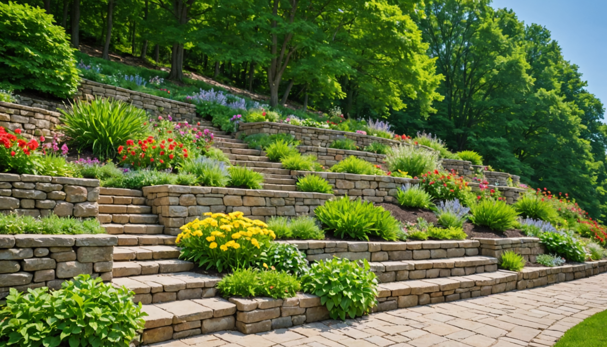 Retaining Walls on Slopes: Missouri Homeowner Basics