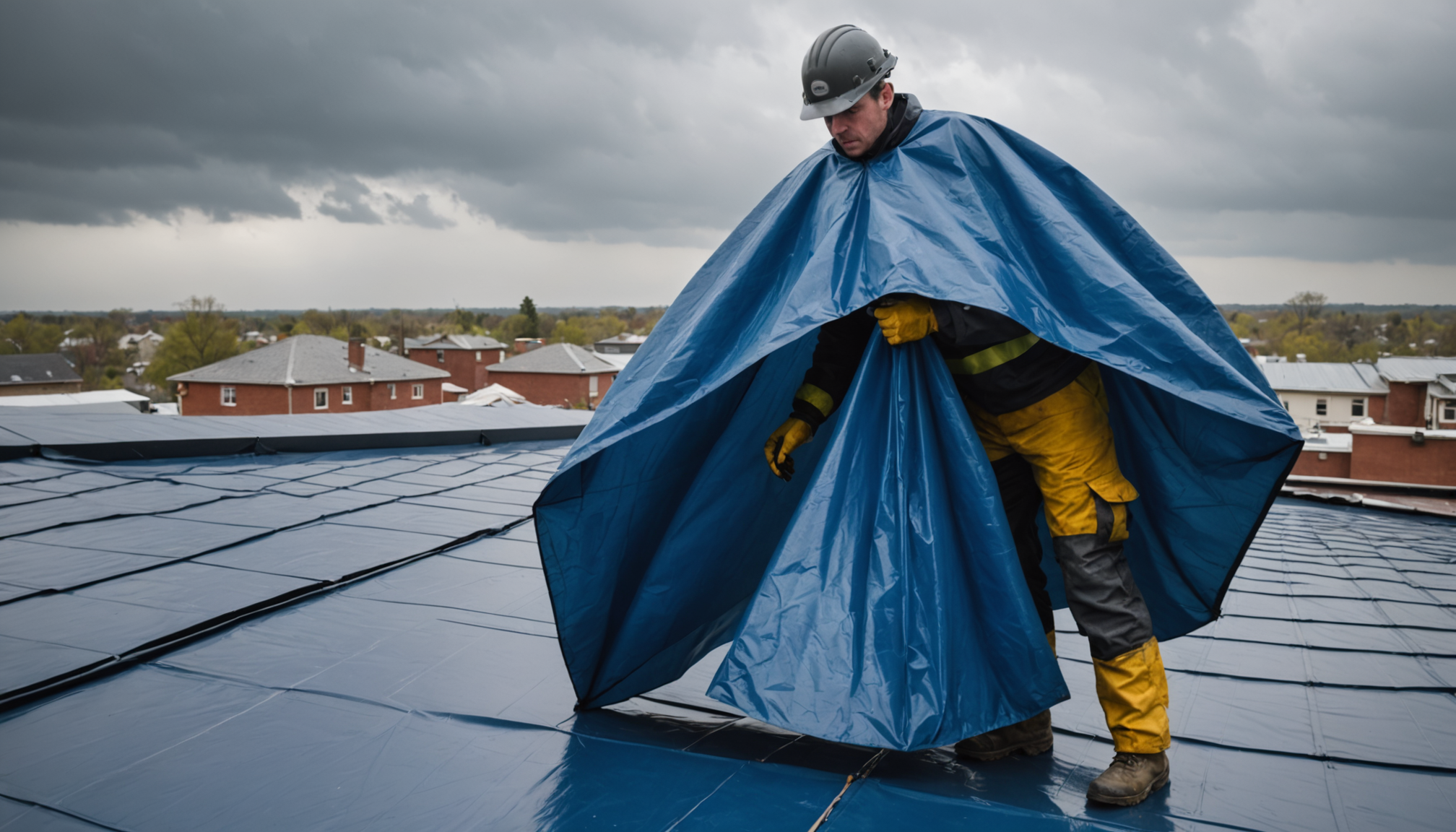 Emergency Roof Tarping After St. Louis Storms