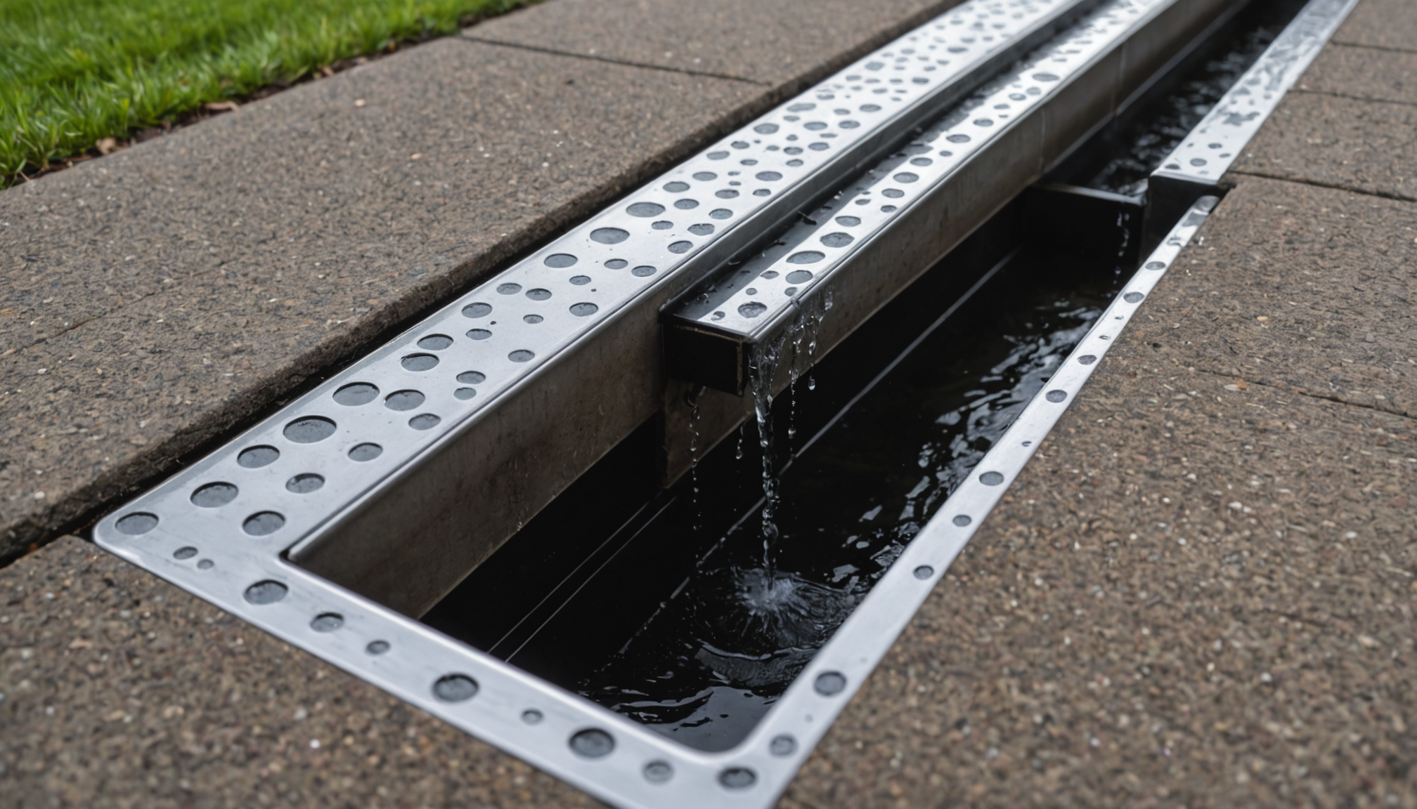 Driveway Channel Drains for St. Louis Low Spots