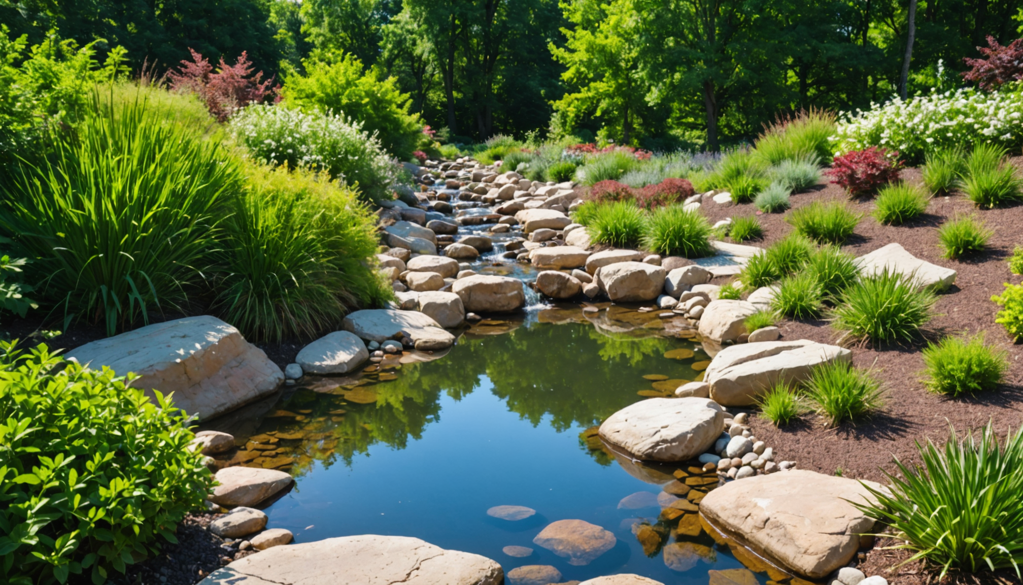 Dry Creek Beds: Attractive Drainage for St. Louis Lots