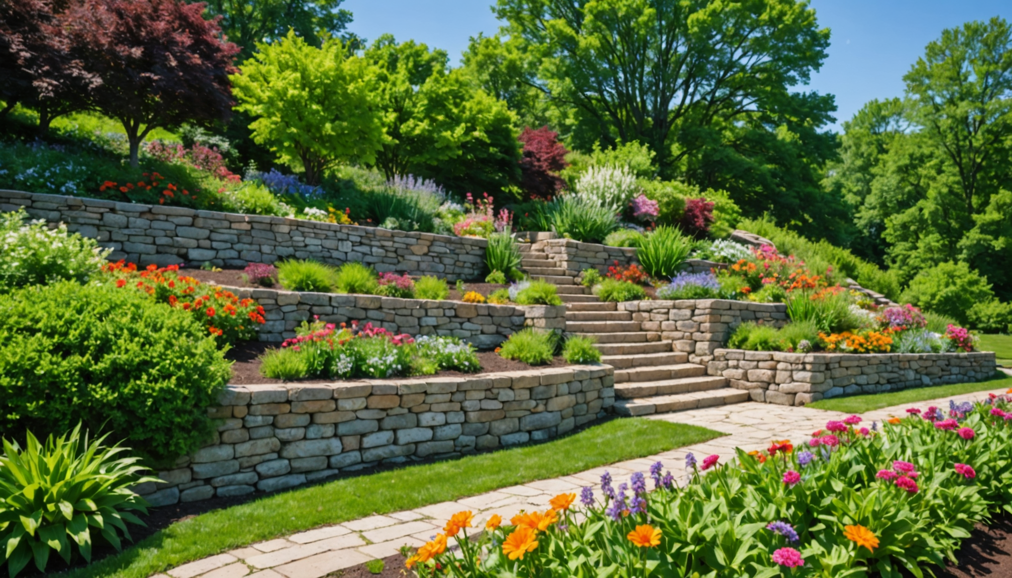 Retaining Walls on Slopes: Missouri Homeowner Basics