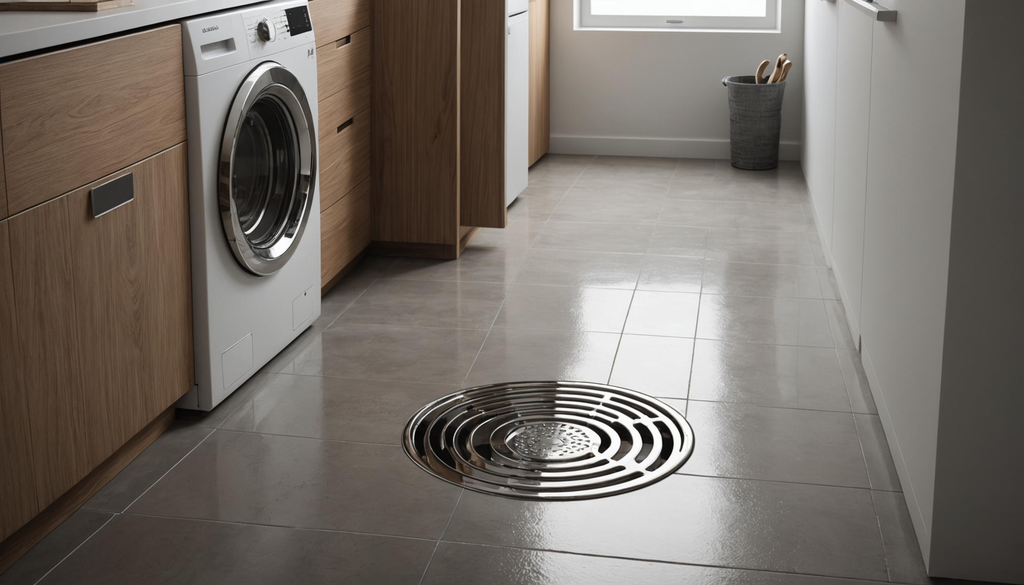 Laundry Room Floor Drains and Pans for St. Louis Homes